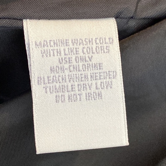 Worthington Size 12 Classic Black Belted Longline Outerwear Trenchcoat 4953 - Picture 9 of 11